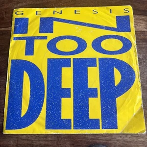Genesis - In Too Deep / Do The Neurotic 7" Vinyl Single Record - Picture 1 of 3