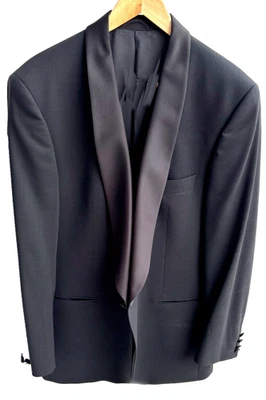 Smoking  Herren Anzug Eduard Dressler Design Herren Gr.52 schwarz (privat) - Bild 1 von 4