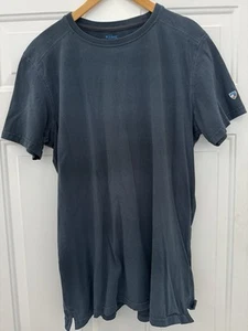 Camiseta de manga corta Kuhl azul de fibra silvestre de algodón orgánico para hombre - talla M - Imagen 1 de 4