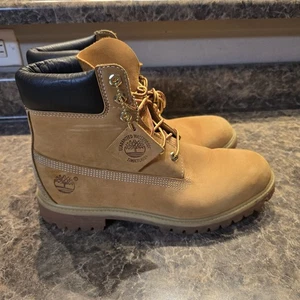 Timberland Herren 6 Zoll Premium Wasserdicht Stiefel Weizen Nubuk Größe 10,5 M - Bild 1 von 6