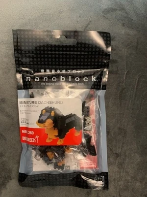 KAWADA Nanoblock NBC-260 Minature Dachshund