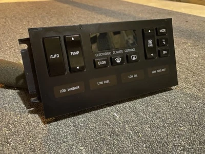 Unidad de tablero electrónico de control climático Buick Roadmaster 1992-1993 usada OEM Foto 1 de 4