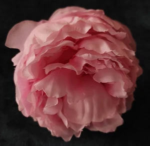 Fleur en tissu pivoine rose clair - Imagen 1 de 4
