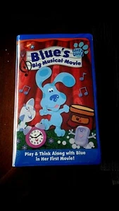 Blues Clues - Blues Big Musical Movie, Nickelodeon, Steve, Vintage (VHS, 2000) - Picture 1 of 2