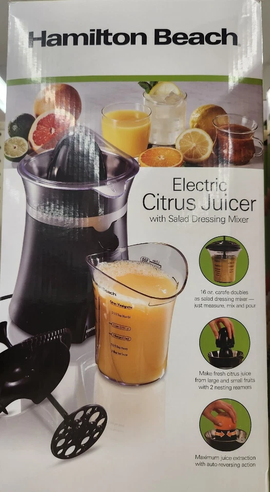 Hamilton Beach Electric Citrus Juicer with Salad Dressing Mixer 66333 - Image 1 of 1