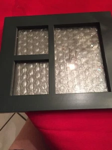 Green Wooden Frame With 3 Openings/Collage Frame - Picture 1 of 14