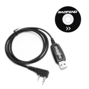 UK USB Programming Cable & Software-CD For Baofeng UV-5R BF-888S Two-way Radios - Picture 1 of 9