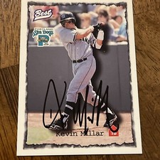 Kevin Millar Autographed 1997 Best Baseball Card #68   Portland Sea Dogs
