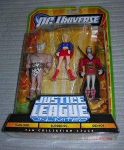 DC Universe Justice League Unlimited (3er Pack) WARLORD DEIMOS SUPERGIRL - Bild 1 von 2