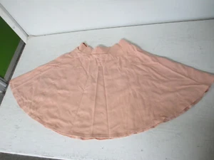 Women's CHARLOTTE RUSSE Mini Skirt ~ Size S ~ Peach~ Flare - Picture 1 of 3