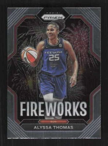Alyssa Thomas 2023 Panini Prizm WNBA Fireworks Connecticut Sun #11 - Picture 1 of 2