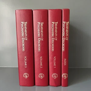 Treatments Of Psychiatric Disorders Hardback Volumes 1 2 3 Index First Edition - Picture 1 of 21