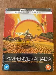 Lawrence of Arabia 4K UHD BLU RAY Limited edition 60th Anniversary Steelbook NEW - Picture 1 of 2