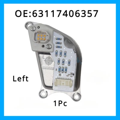 1 peça módulo de farol de LED lateral esquerdo luz de sinalização para 2009-18 BMW X3 F25 X4 F26' - Imagem 1 de 4