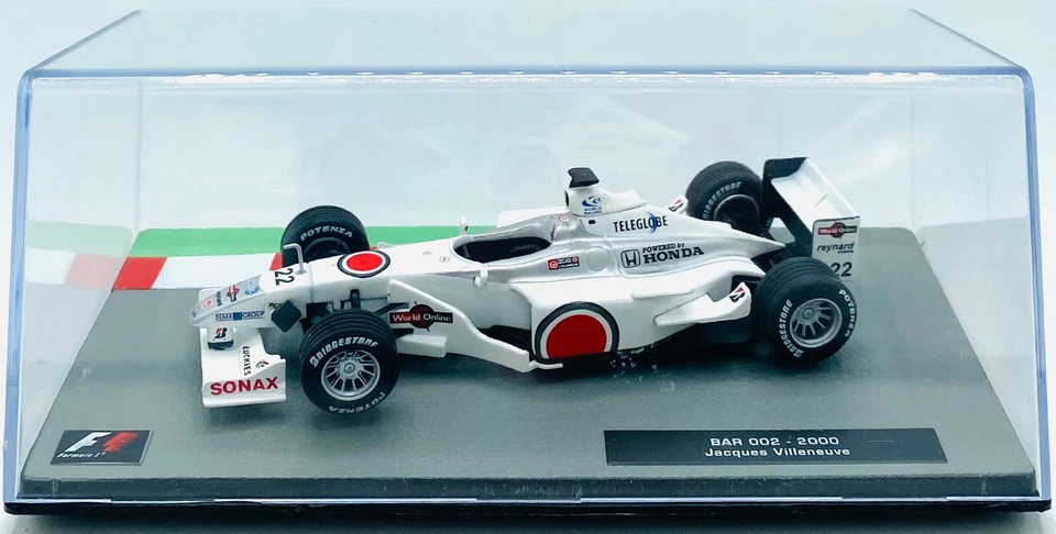 EBOND Modellino F1 Bar 002 - 2000 - Jacques Villeneuve - Die Cast - 1:43 - 0329 - Immagine 1 di 1