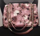 AUTHENTIC KATE SPADE FLORAL FLOWER SHOULDER BAG PURSE WITH CHAIN STRAP $459 PINK