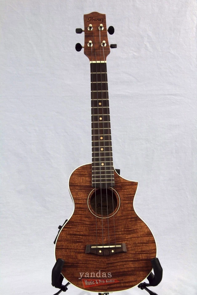 Ibanez UEW15E Flame Mahogany Acoustic Electric Concert Ukulele