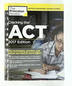 Princeton Review ACT Prep, 2017: 6 Practice Tests + Content Review + Strategies - Picture 1 of 4