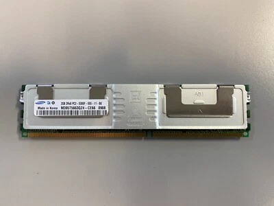 Samsung 2GB PC2-5300 DDR2-667MHz ECC FB CL5 240pin DIMM - Image 1 of 2