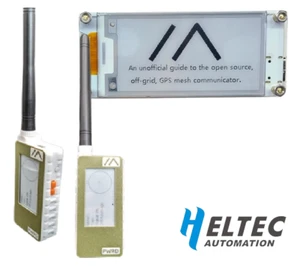HELTEC Custodia Carta Wireles con Batteria e Antenna 5dbi 868 mhz per Meshtastic - Foto 1 di 23