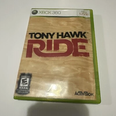 Tony Hawk Ride (Microsoft Xbox 360, 2009) Video Game ~ No Board - Image 1 of 4