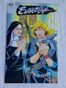 Evangeline Vol 2 No. 8 Julio 1988 First Comics Dixon & Hunt First Print NM (9.4) - Imagen 1 de 8