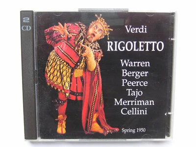 Verdi - Rigoletto * Leonard Warren, Erna Berger, Cellini * Peiser Records 2 CD s - Bild 1 von 2