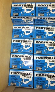 (1) - 1990 Topps Traded Football Set From Case - Emmitt Smith, Junior Seau Rookie - Bild 1 von 1