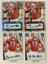 TYLER DAVIS 2021 Pro Set Power, Leaf Memories 4 ARC AUTO W/ #/99, 2 Purple #/30!