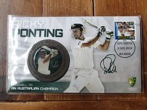 PNC Australia Ricky Ponting Farewell To An Australian Champion Medallion 2015 - Picture 1 of 5