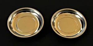 2 CAL-HAWK 6" POLISHED STAINLESS STEEL MAGNETIC PARTS TRAY BOLT SOCKET CZMPT - Picture 1 of 2