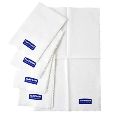 Zafiro suave 100% algodón multiusos cruz 5 piezas algodón franela pulido - Imagen 1 de 4