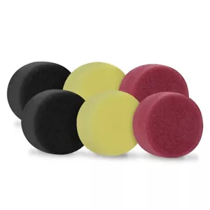 VONROC Éponges de polissage 50mm en mousse pour polisseuses - 6 pcs - Photo 1/3