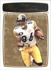 2008 Topps Rookie Progression Gold Steelers Football Card #92 Hines Ward /199   