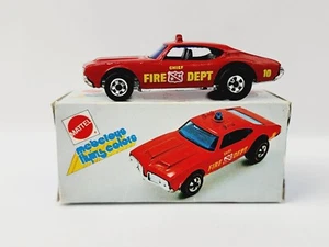 HOT WHEELS MEBETOYS CHIEFS SPECIAL OLDS 442 NM+++ WITH CLEAN BOX NICE!!!! - Picture 1 of 15