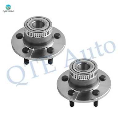 Par de 2 conjuntos de rolamentos de cubo de roda traseira para 2000 2001 Plymouth Neon L4 2.0L - Imagem 1 de 4