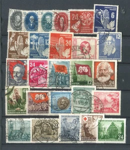 DDR  - Lot  o   aus  1950 - 52   KW  140 ,-- €  ( 200 019 ) - Bild 1 von 1