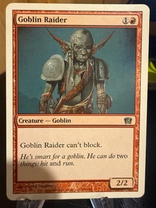 MTG Magic the Gathering 8th Edition Goblin Raider - Picture 1 of 2