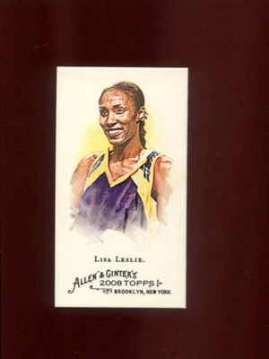2008 Topps Allen & Ginter Mini #247 Lisa Leslie - Image 1 of 3