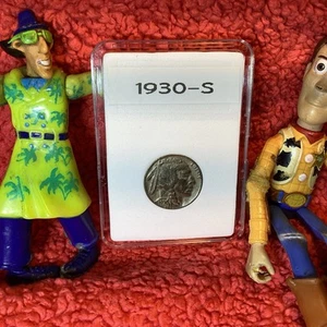 1930 S BUFFALO 🦬 NICKEL HIGH GRADE FULL DATE & HORN in SLAB FREE SHIPPING ⛴️💨 - Picture 1 of 6