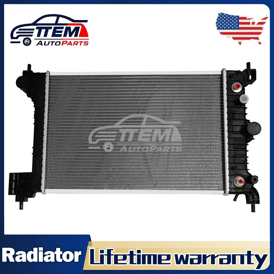 13247 Radiator Fits 2012-2018 2013 2014 2015 2016 2017 Chevrolet Sonic 1.6L/1.8L - Image 1 of 4