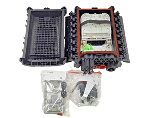 Corning BPEO Fibre Closure N502482A DTAP 4-PORTS w/ FIBER SPICE TRAYS NEW NO BOX - Picture 1 of 11