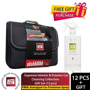 Autoglym Supreme collection nettoyage intérieur et extérieur voiture 12 pièces coffret cadeau - Photo 1/12