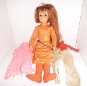 Vintage Ideal 15" Doll & Clothes Crissy Family Redhead Growing Hair 1968/1971 - Picture 1 of 12