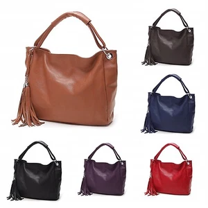 Fashion Tassel Deco Designer Women Lady Handbag Tote Shoulder Crossbody Bag - Picture 1 of 7
