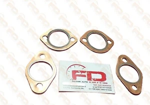 GUARNIZIONI SCARICO COLLETTORI TESTA RAME FIAT 500 126  RACING ABARTH GIANNINI - Foto 1 di 7