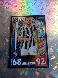 Pjanic 417 2017/2018 Match Attax Champions League TOPPS JUVENTUS - Foto 1 di 2