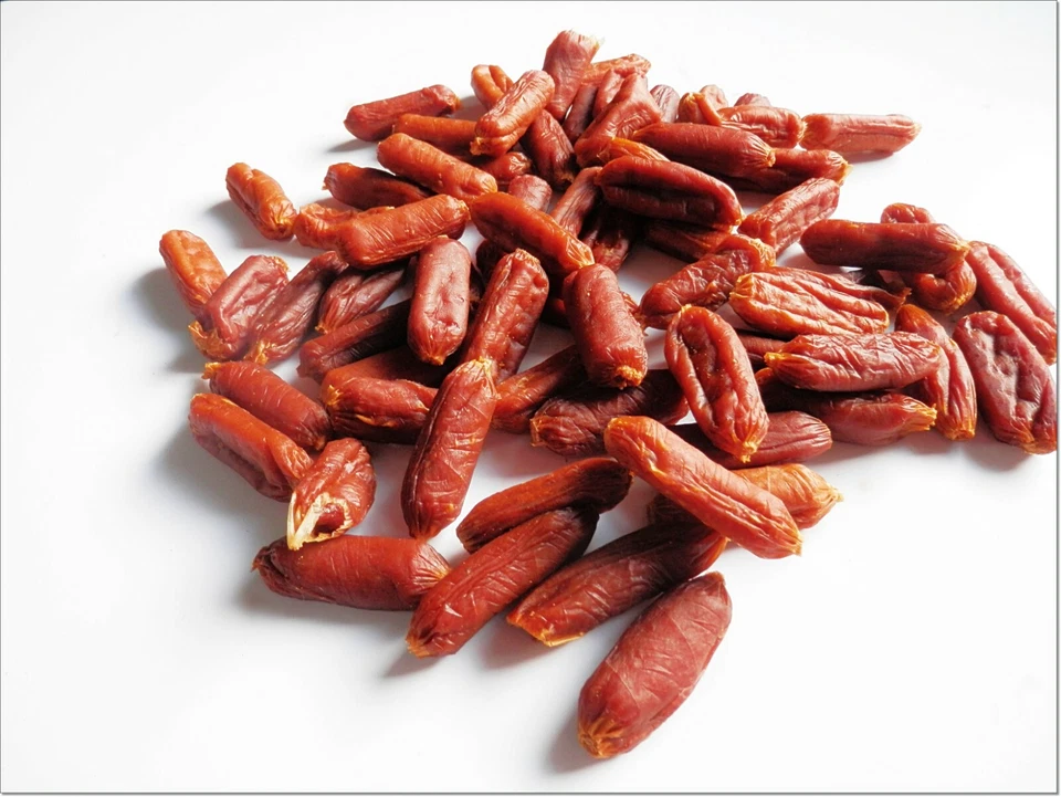 DriedDogTreats Soft Duck Sausages Dog Chews Treats Pet Snack Healthy Training