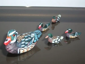 Vintage - A set of five ducks (model 913-M+4), hand-made. Limited qty remaining - Picture 1 of 3