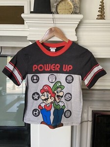 Las mejores ofertas en Luigi Niños Manga corta Tops, camisas y camisetas  para Niños | eBay